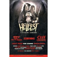 Affiche métal Hellfest 2011