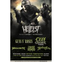 Affiche métal Hellfest 2012